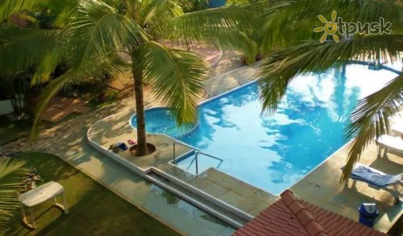 Фото отеля Kristal Sands 3* Šiaurės Goa Indija išorė ir baseinai