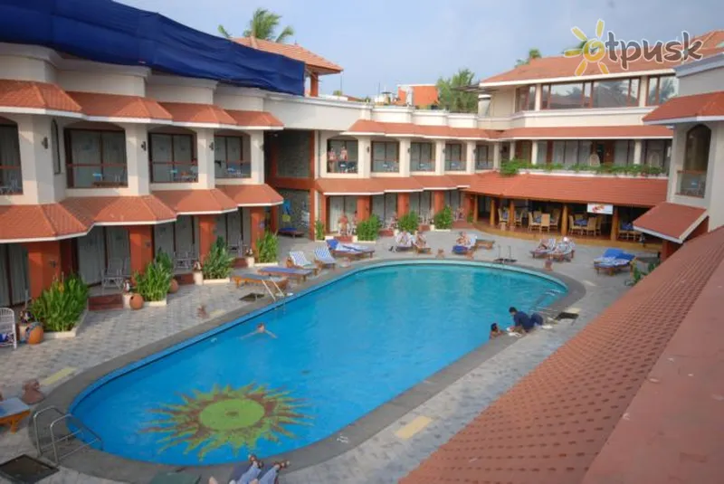 Фото отеля Uday Samudra Leisure Beach Hotel & Spa 5* Kerala Indija išorė ir baseinai