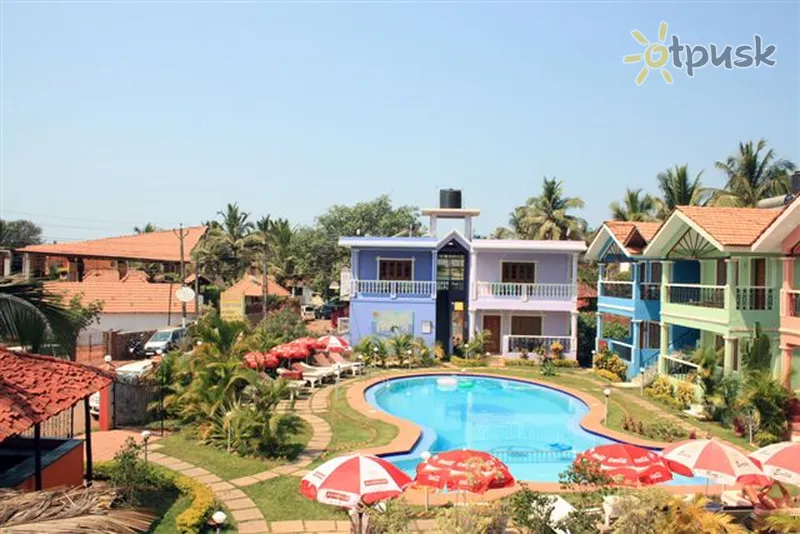 Фото отеля Maggie's Beach Resort 2* Šiaurės Goa Indija išorė ir baseinai