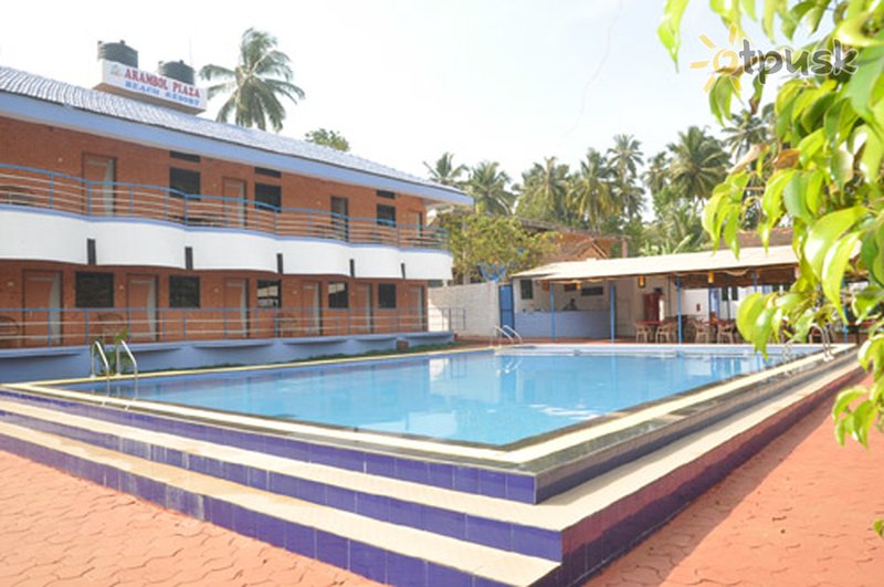 Фото отеля Arambol Plaza Beach Resort 2* Северный Гоа Индия экстерьер и бассейны