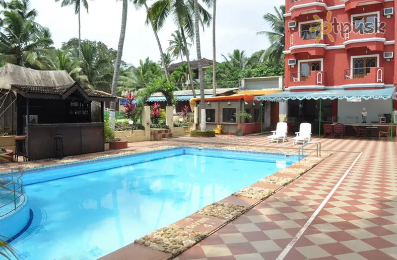Фото отеля Camelot Fantasy Resort 3* Šiaurės Goa Indija išorė ir baseinai