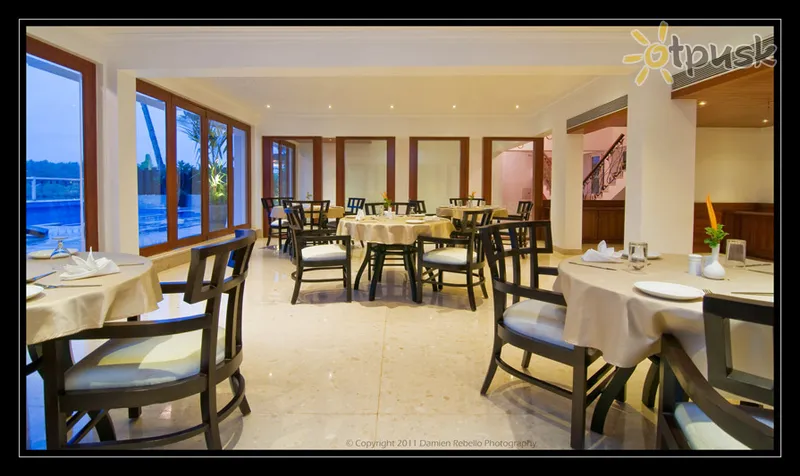 Фото отеля White Pearl Suites 4* Šiaurės Goa Indija barai ir restoranai
