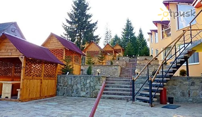 Фото отеля Постоялый Двор 3* Яблуница Украина - Карпаты экстерьер и бассейны