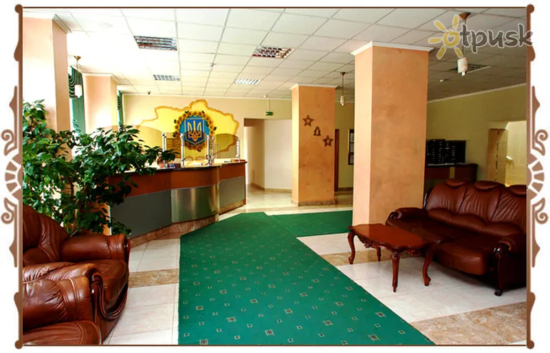 Фото отеля Голосеевский 2* Киев Украина лобби и интерьер