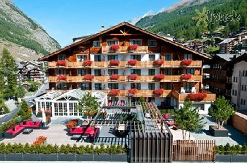 Фото отеля La Couronne 3* Церматт Швейцарія екстер'єр та басейни