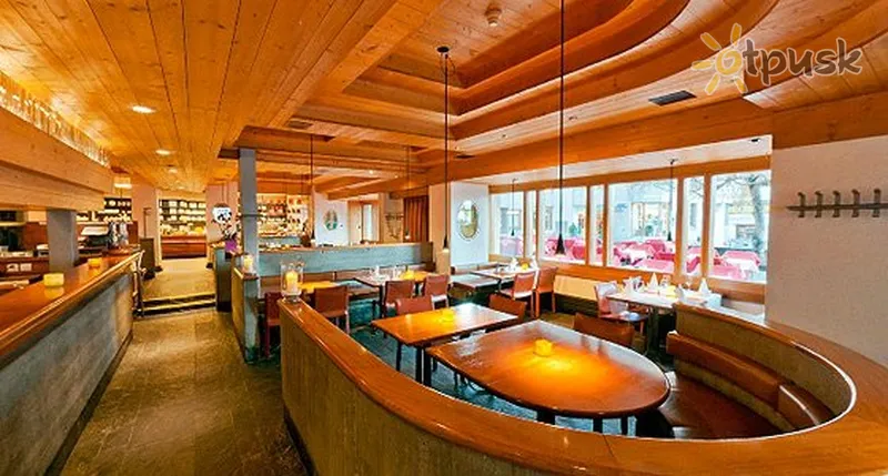 Фото отеля Hauser 3* Санкт-Мориц Швейцария бары и рестораны