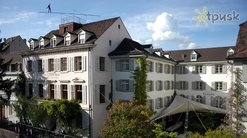 Фото отеля Gast - und Kulturhaus Der Teufelhof Basel 3* Базель Швейцария экстерьер и бассейны