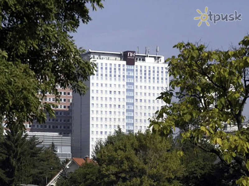 Фото отеля NH Danube City 5* Вена Австрия экстерьер и бассейны