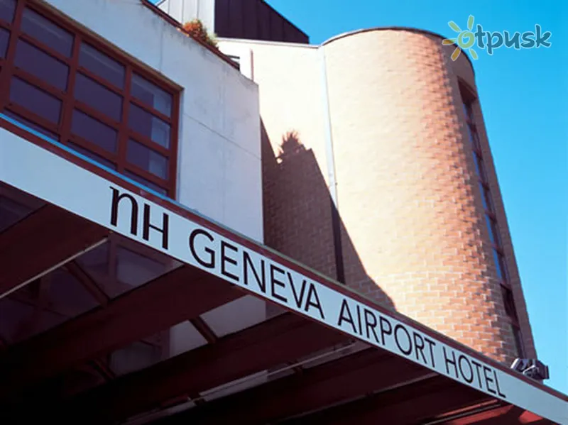 Фото отеля NH Geneva Airport 4* Женева Швейцария экстерьер и бассейны