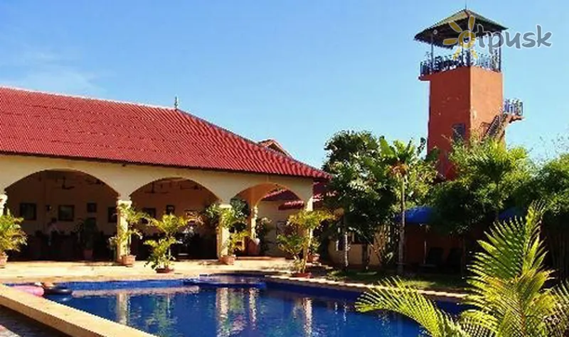 Фото отеля Lotus Lodge 3* Сієм Рієп Камбоджа екстер'єр та басейни
