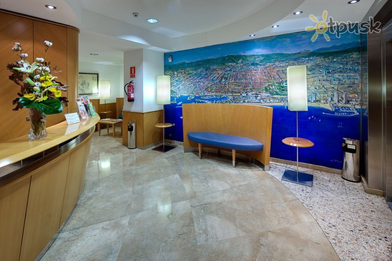 Фото отеля Del Mar Hotel 3* Барселона Испания лобби и интерьер
