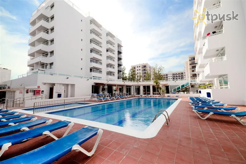 Фото отеля Tivoli Apartamentos 3* Ibiza Ispanija išorė ir baseinai