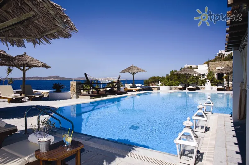 Фото отеля Apollonia Resort Hotel 4* par. Mykonos Grieķija ārpuse un baseini