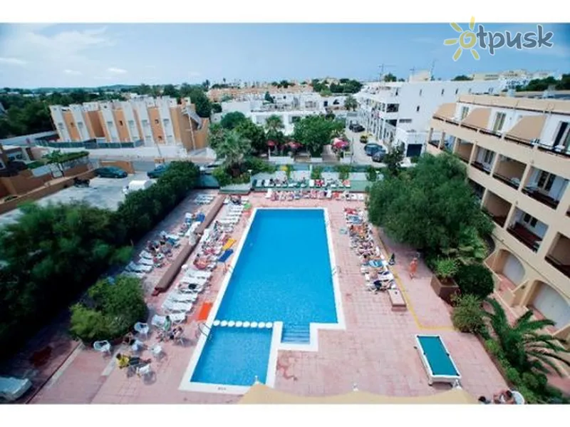 Фото отеля Sunshine Apartamentos 2* par. Ibiza Spānija ārpuse un baseini