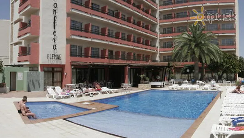 Фото отеля S'Anfora & Fleming Hotel 2* о. Ібіца Іспанія екстер'єр та басейни