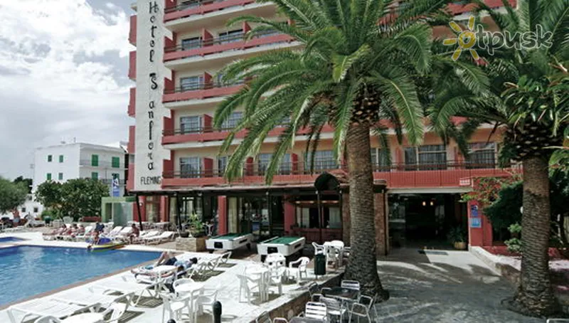 Фото отеля S’Anfora & Fleming Hotel 2* о. Ибица Испания экстерьер и бассейны
