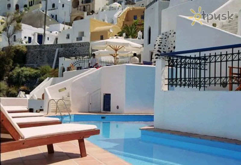 Фото отеля Athina Repose Santorini Suites 3* о. Санторини Греция экстерьер и бассейны