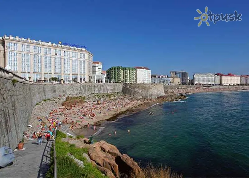 Фото отеля Melia Maria Pita Hotel 4* Галисия Испания пляж