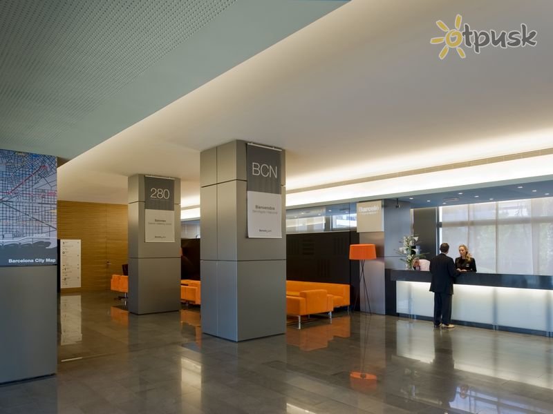 Фото отеля Occidental Atenea Mar 4* Барселона Испания лобби и интерьер
