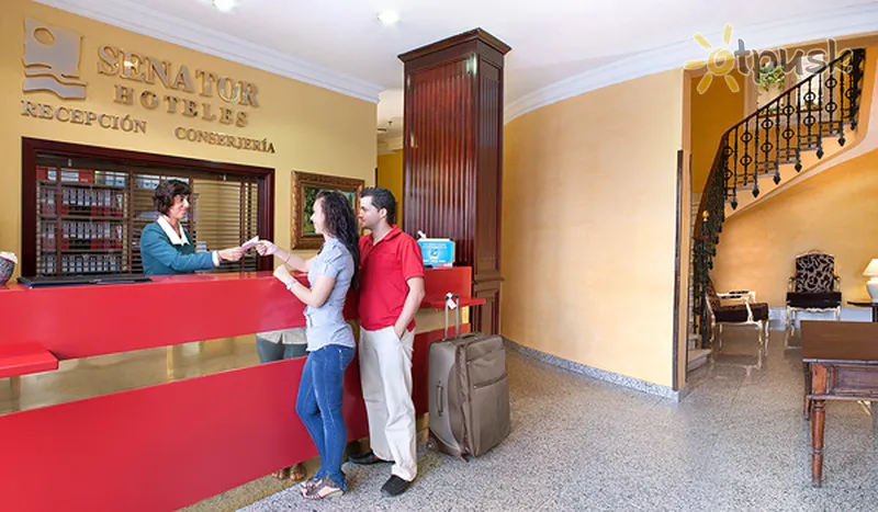 Фото отеля Senator Gran Via 21 Hotel 4* Madride Spānija vestibils un interjers