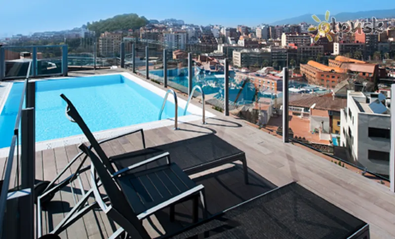 Фото отеля Catalonia Park Guell 3* Барселона Іспанія екстер'єр та басейни