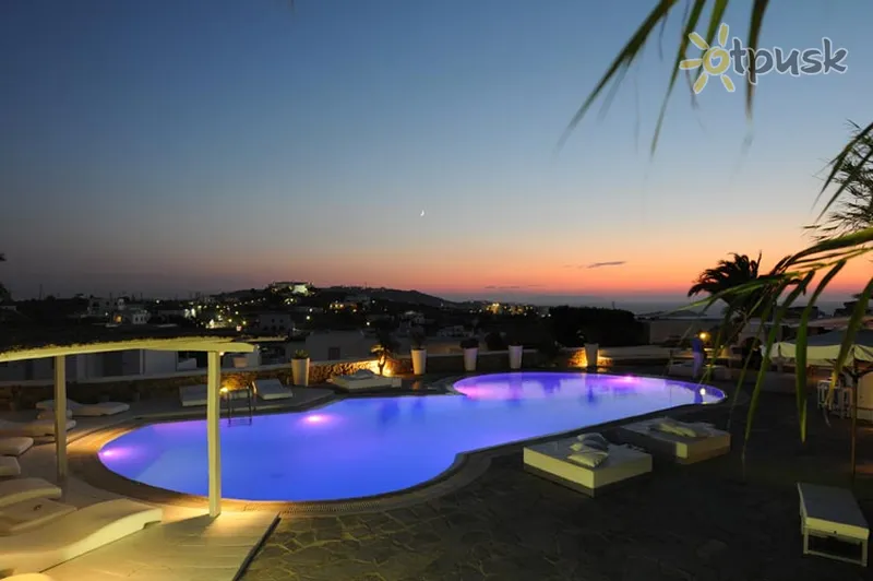 Фото отеля Ostraco Suites 4* о. Миконос Греция экстерьер и бассейны