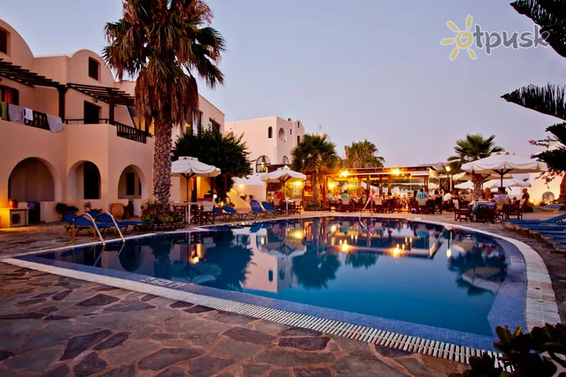 Фото отеля Mathios Village Hotel 3* о. Санторини Греция экстерьер и бассейны