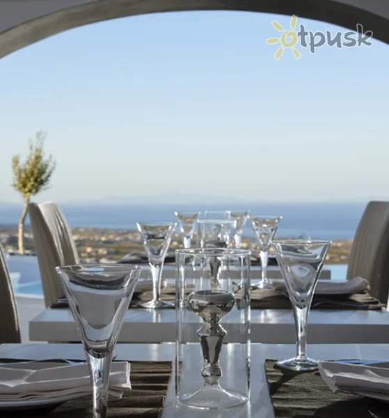 Фото отеля Carpe Diem Hotel 5* par. Santorini Grieķija bāri un restorāni