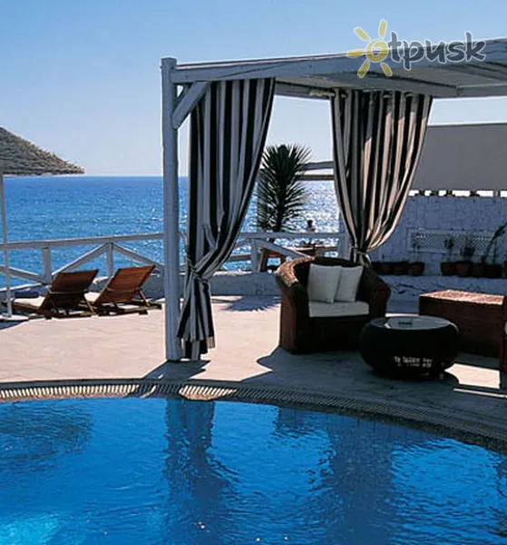 Фото отеля Notos Therme & Spa Hotel 4* о. Санторини Греция экстерьер и бассейны