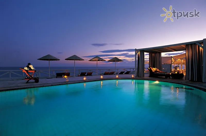Фото отеля Notos Therme & Spa Hotel 4* о. Санторини Греция экстерьер и бассейны