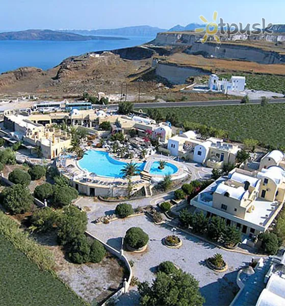 Фото отеля Caldera View Bungalow Resort 3* о. Санторини Греция экстерьер и бассейны