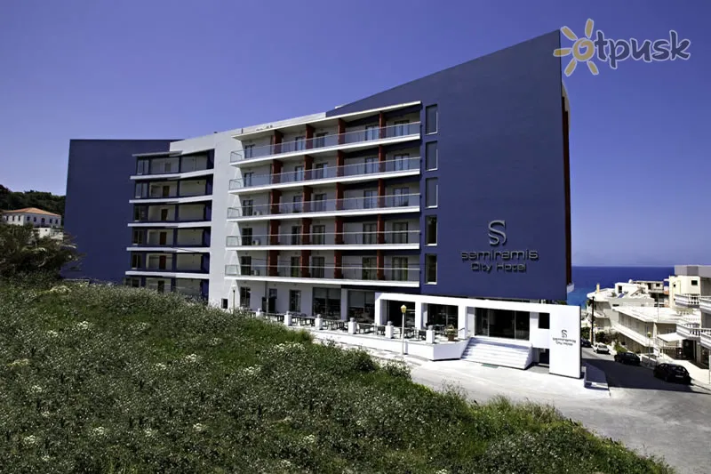 Фото отеля Smartline Semiramis City Hotel 4* о. Родос Греция экстерьер и бассейны