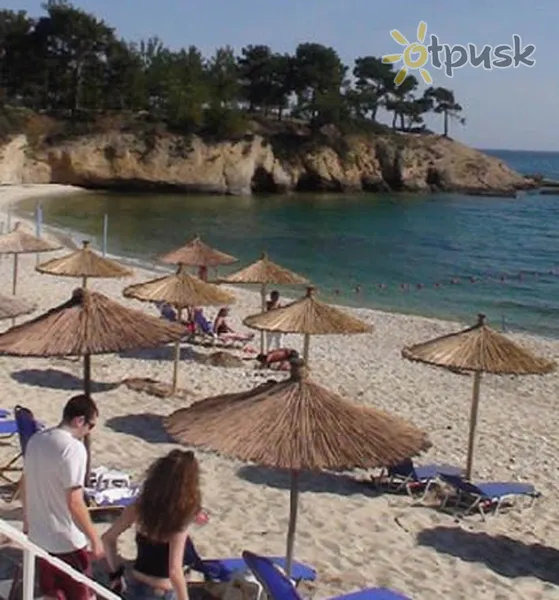 Фото отеля Ka.Pa.Hi Beach Hotel 2* о. Тасос Греция пляж