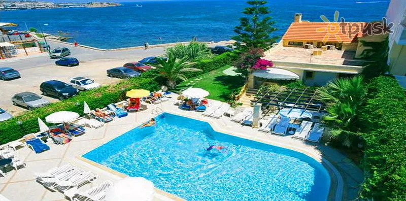 Фото отеля Petra Beach Apartments 2* Kreta – Heraklionas Graikija išorė ir baseinai