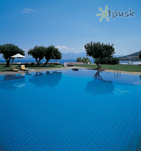 Фото отеля Elounda Beach Hotel Premium Club 5* о. Крит – Элунда Греция экстерьер и бассейны