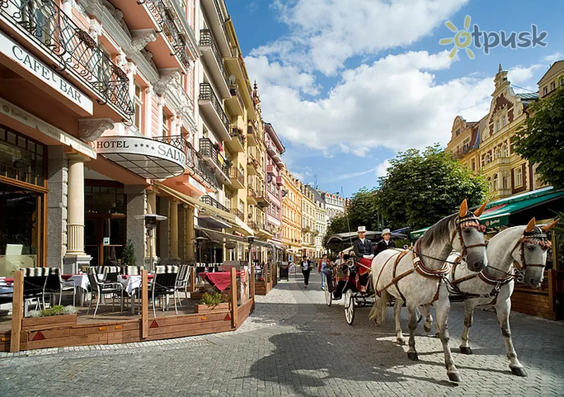 Фото отеля Salvator Spa Hotel 4* Карловы Вары Чехия экстерьер и бассейны