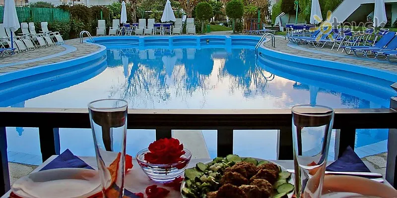 Фото отеля Macedon Hotel 3* par. Thassos Grieķija ārpuse un baseini