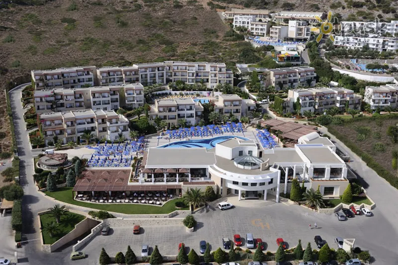 Фото отеля Grand Hotel Holiday Resort 4* о. Крит – Іракліон Греція екстер'єр та басейни