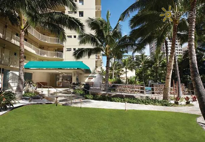 Фото отеля Courtyard Waikiki Beach 3* Havajų salos JAV išorė ir baseinai