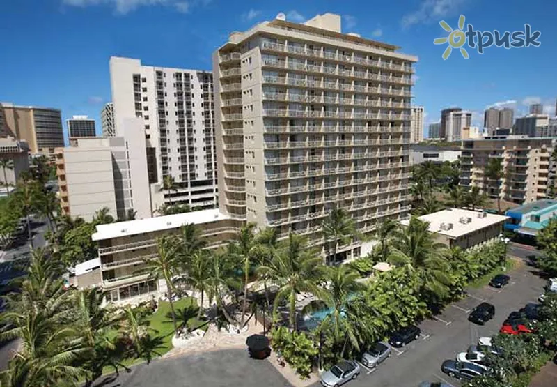 Фото отеля Courtyard Waikiki Beach 3* Havajų salos JAV išorė ir baseinai