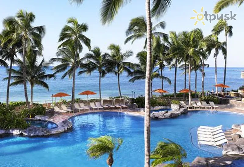 Фото отеля Sheraton Waikiki Hotel 4* Havajų salos JAV išorė ir baseinai