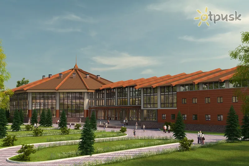 Фото отеля LES Art Resort 4* Podmoskovye-Vakarai Rusija išorė ir baseinai