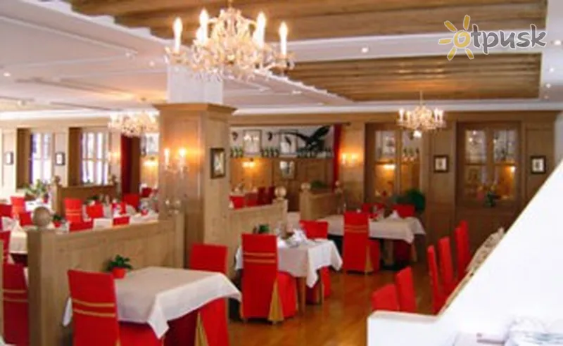 Фото отеля Gasthof Adler Hotel 4* Oberstdorfas Vokietija barai ir restoranai