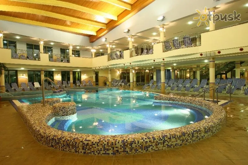 Фото отеля Karos Spa Hotel 4* Zalakaros Vengrija išorė ir baseinai