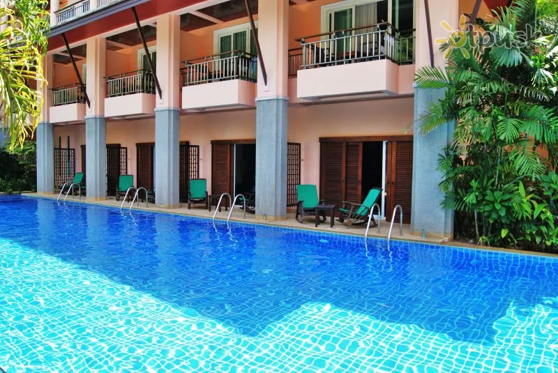 Фото отеля Thanthip Beach Resort 3* apie. Puketas Tailandas išorė ir baseinai