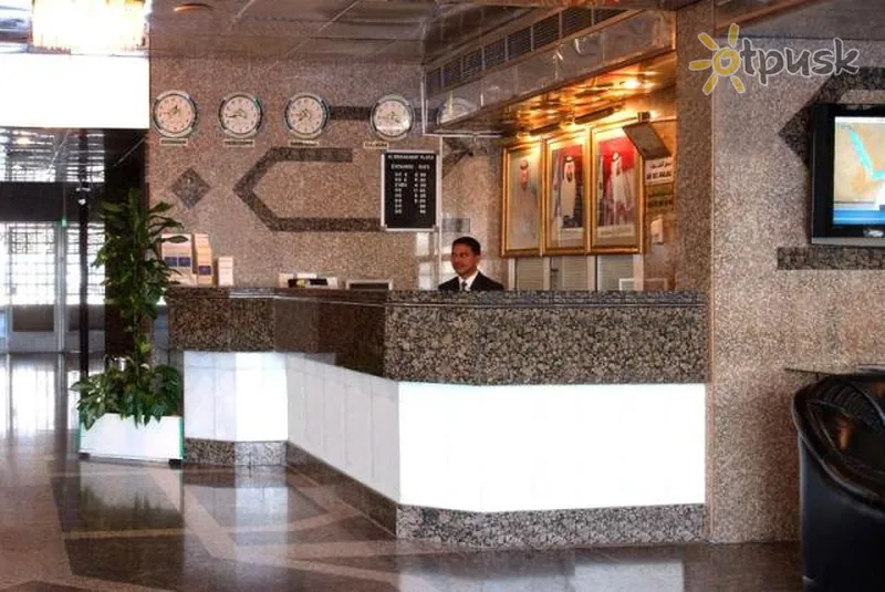 Фото отеля Al Muraqabat Plaza Hotel Apartments 3* Дубай ОАЭ лобби и интерьер