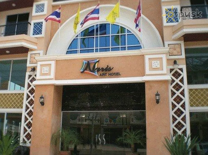 Фото отеля Naris Art Hotel 3* Паттайя Таїланд екстер'єр та басейни