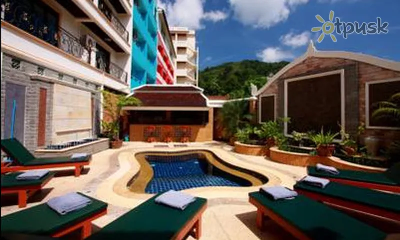 Фото отеля Nirvana Inn 2* apie. Puketas Tailandas išorė ir baseinai