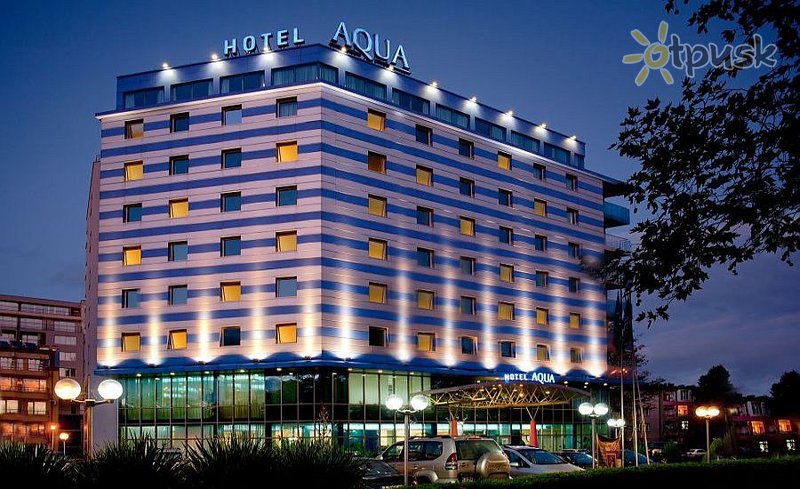 Фото отеля Aqua Hotel 4* Бургас Болгария экстерьер и бассейны
