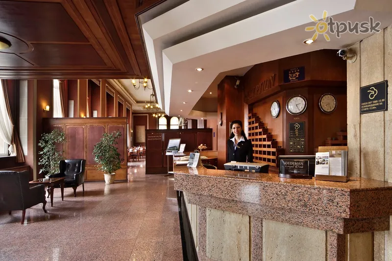 Фото отеля Ramada Plovdiv Trimontium 4* Plovdiva Bulgārija vestibils un interjers